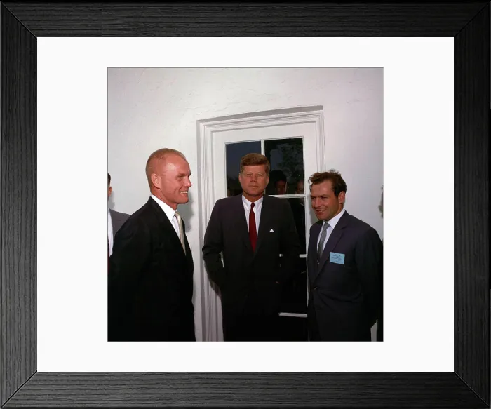 Framed Print : Visit of Gherman S. Titov, Russian Cosmonaut (astronaut) Framed Print : Visit of Gherman S. Titov, Russian Cosmonaut (astronaut)