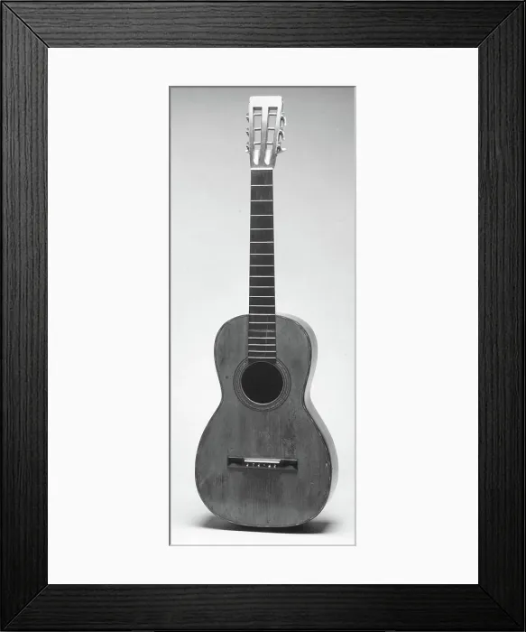 Framed Print : Guitar 1857-67 Christian Frederick Martin. Guitar 503378 Framed Print : Guitar 1857-67 Christian Frederick Martin. Guitar 503378