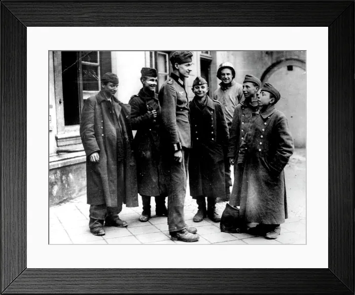 Framed Print : Sealing Of The Ruhr Pocket -- The U
