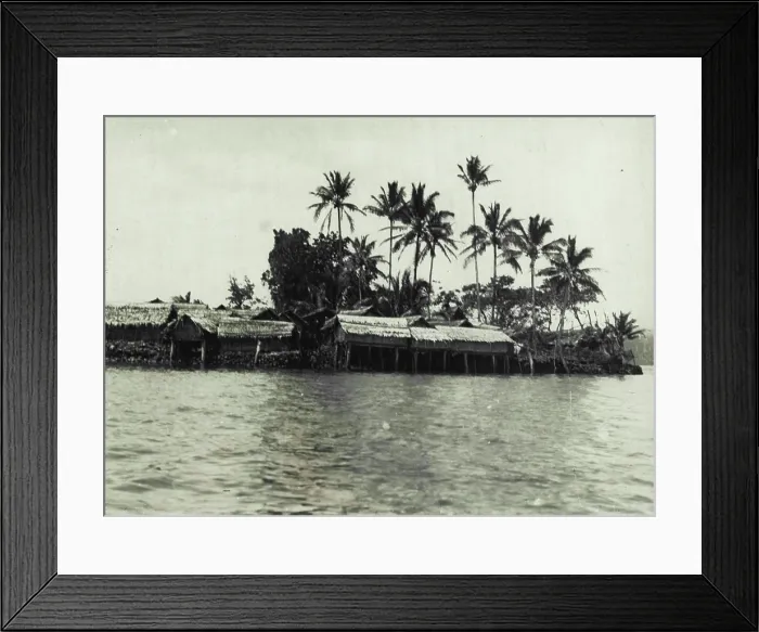 Framed Print : Solomon Islands - Places - Malaita Island. April 03, 1950 Framed Print : Solomon Islands - Places - Malaita Island. April 03, 1950