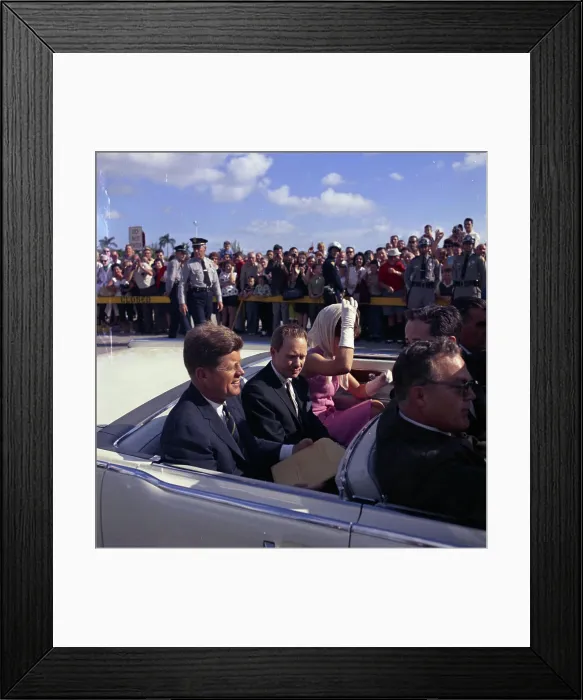 Framed Print : Address before the 2506 Brigade in Miami Framed Print : Address before the 2506 Brigade in Miami