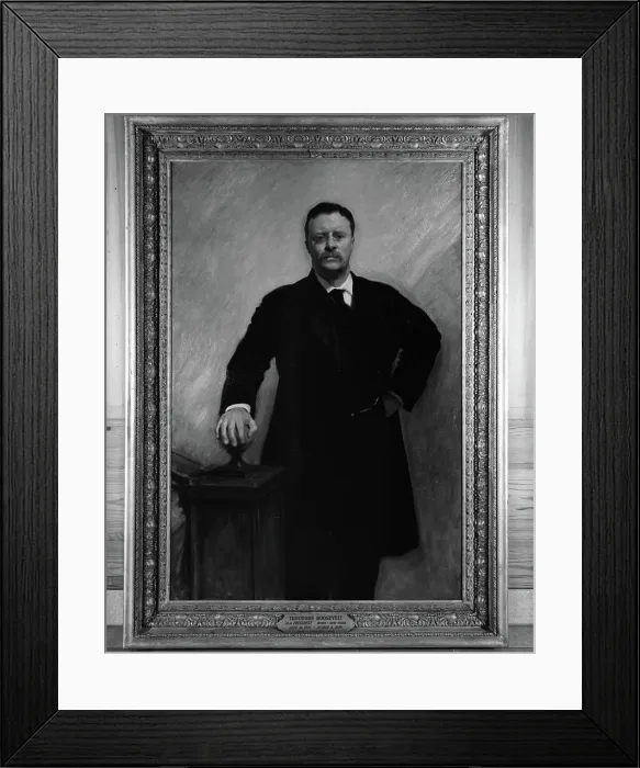 Framed Print : White House paintings: The Reception of Gen Framed Print : White House paintings: The Reception of Gen
