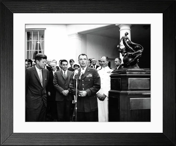Framed Print : Presentation of the 1961 Collier Trophy