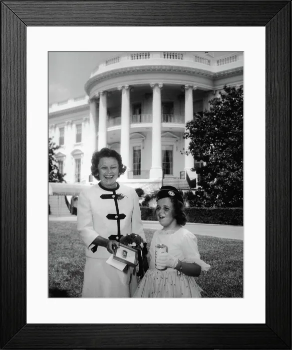 Framed Print : Margaret McNamara, wife of the Secretary of Defense Framed Print : Margaret McNamara, wife of the Secretary of Defense