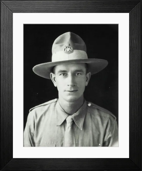 Framed Print : Mtd Const. W. Langdon, N.S.W. Police. June 18, 1934 Framed Print : Mtd Const. W. Langdon, N.S.W. Police. June 18, 1934