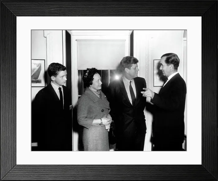 Framed Print : Swearing-in ceremony of Edward R Framed Print : Swearing-in ceremony of Edward R
