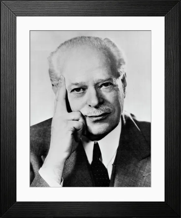 Framed Print : Baron Eugene De Rothschild - Eldest son of the late Baron Albert de Rothschild head of the Australian branch of Framed Print : Baron Eugene De Rothschild - Eldest son of the late Baron Albert de Rothschild head of the Australian branch of
