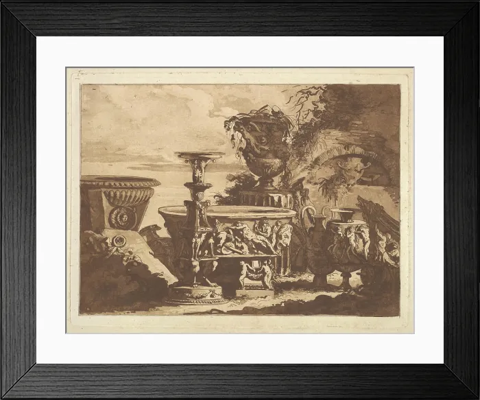 Framed Print : Composition with the Medici Vase Framed Print : Composition with the Medici Vase