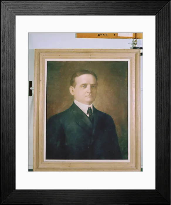 Framed Print : Portrait of President Kennedy's Grandfather John F Framed Print : Portrait of President Kennedy's Grandfather John F