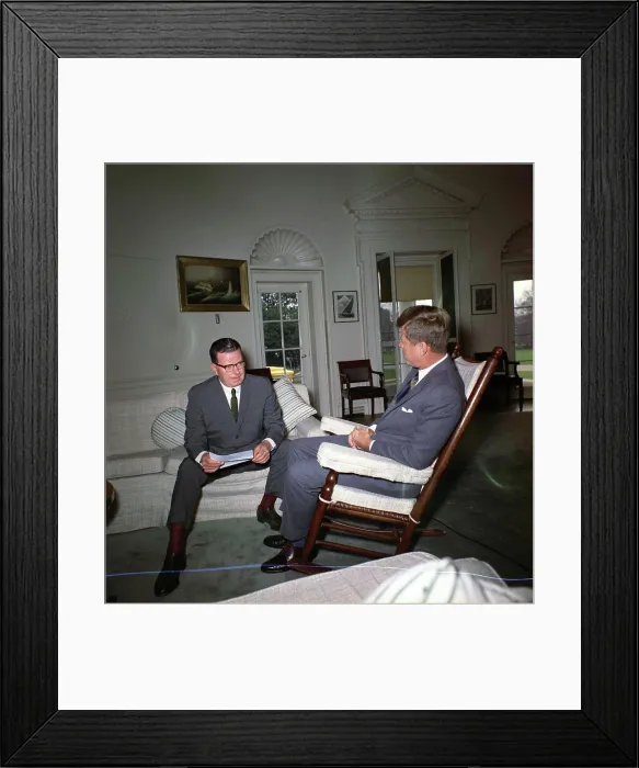 Framed Print : Meeting with Governor Richard J Framed Print : Meeting with Governor Richard J