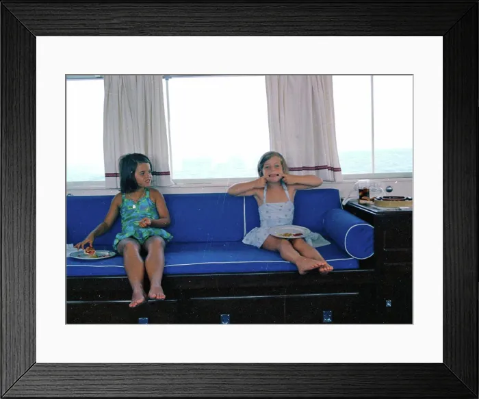 Framed Print : Weekend at Hyannis Port: Cruise aboard the Honey Fitz with family and friends Framed Print : Weekend at Hyannis Port: Cruise aboard the Honey Fitz with family and friends