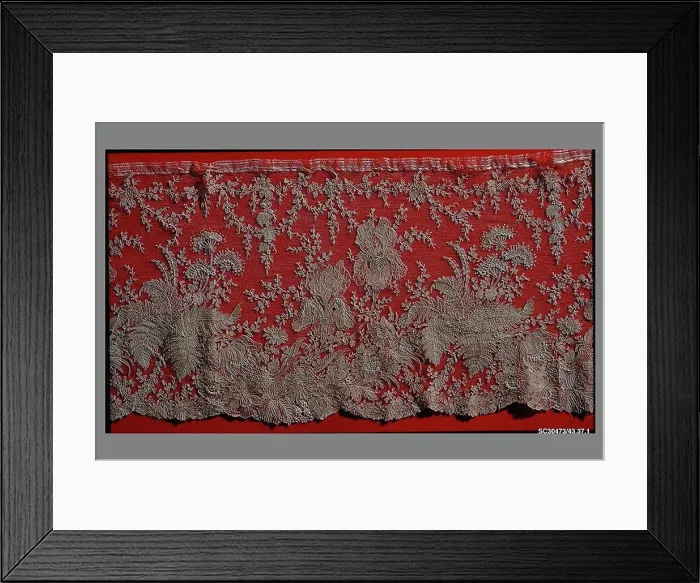 Framed Print : Flounce ca. 1867 Verdé, Delisle & Cie Framed Print : Flounce ca. 1867 Verdé, Delisle & Cie