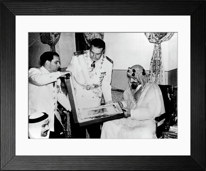 Framed Print : For IBN Saud - A Portrait Of Franco - Sen Framed Print : For IBN Saud - A Portrait Of Franco - Sen