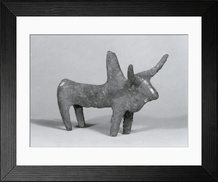 Framed Print : Zebu 1st millennium B.C. Iran. Zebu 325658