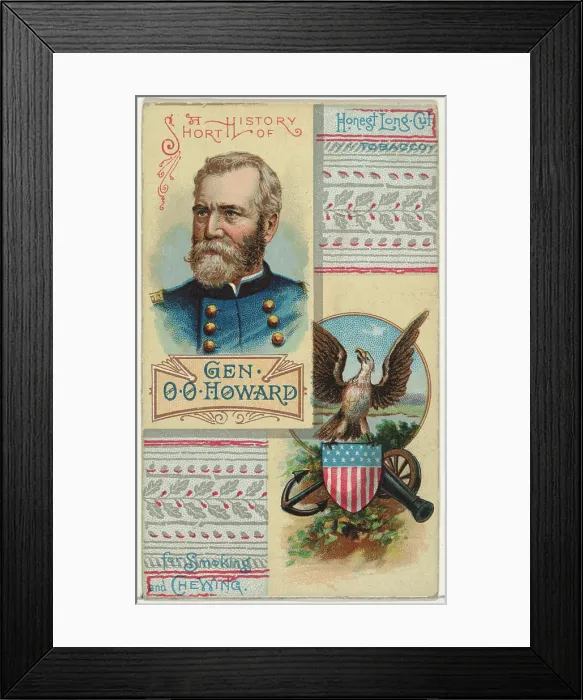 Framed Print : A Short History: General Oliver Otis Howard Framed Print : A Short History: General Oliver Otis Howard