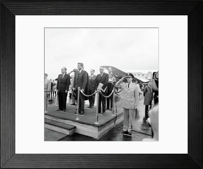 Framed Print : Arrival ceremony for Roberto F Framed Print : Arrival ceremony for Roberto F