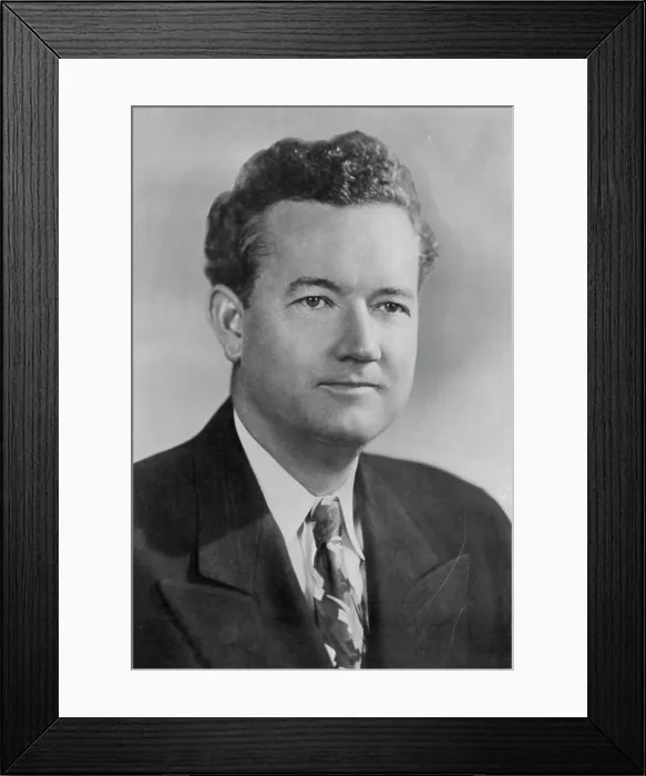 Framed Print : Sparkman, John Jackson...One of two Congressional Delegates from the United States to the Fifth General Session of Framed Print : Sparkman, John Jackson...One of two Congressional Delegates from the United States to the Fifth General Session of