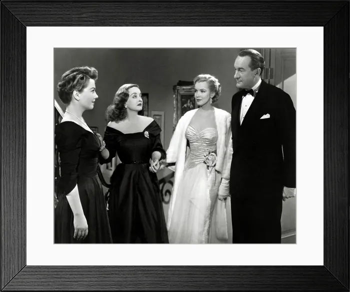 Framed Print : All About Eve' 1950 American film written and directed by Joseph L