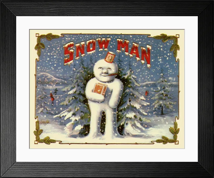 Framed Print : Snow Man.. Snow Man Framed Print : Snow Man.. Snow Man