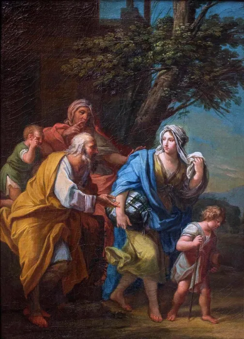 Framed Print : 1680 Gaeta 1764 Naples. (Sebastiano Conca; The VerstoBung Hagar) Framed Print : 1680 Gaeta 1764 Naples. (Sebastiano Conca; The VerstoBung Hagar)