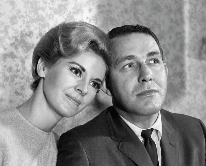 Framed Print : 1960S Couple Man Woman Portrait Wife Husband Leaning Head To Head Romantic Framed Print : 1960S Couple Man Woman Portrait Wife Husband Leaning Head To Head Romantic