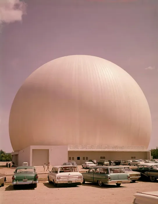 Framed Print : 1960s TELSTAR RADAR DOME ANDOVER ME USA Framed Print : 1960s TELSTAR RADAR DOME ANDOVER ME USA