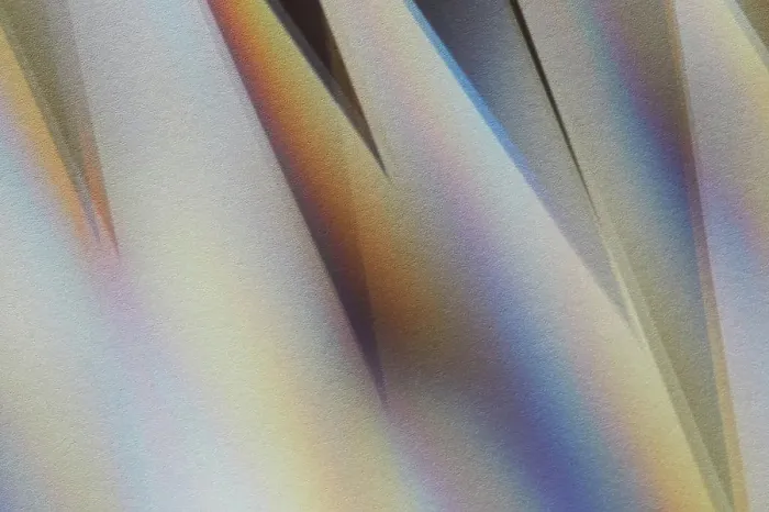 Framed Print : Abstract prismatic background