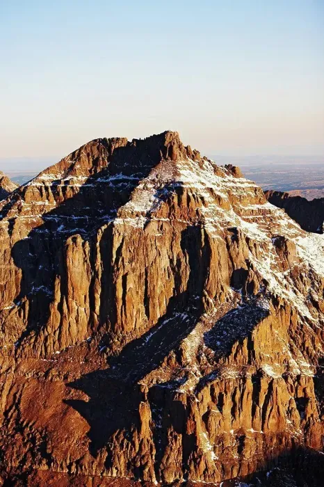 Framed Print : Aerial View of Rocky Mountain Peak, Sneffels Range, Colorado Framed Print : Aerial View of Rocky Mountain Peak, Sneffels Range, Colorado