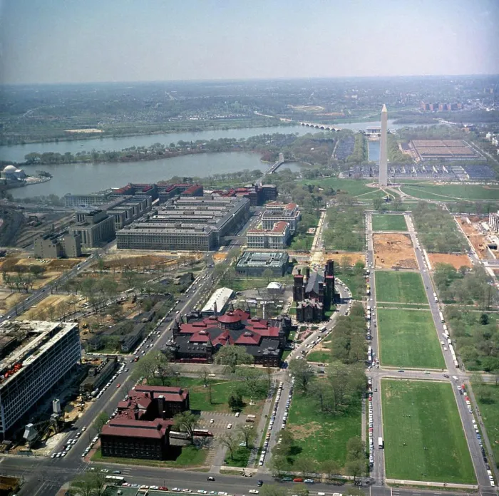 Framed Print : Aerial views of Washington, D.C Framed Print : Aerial views of Washington, D.C