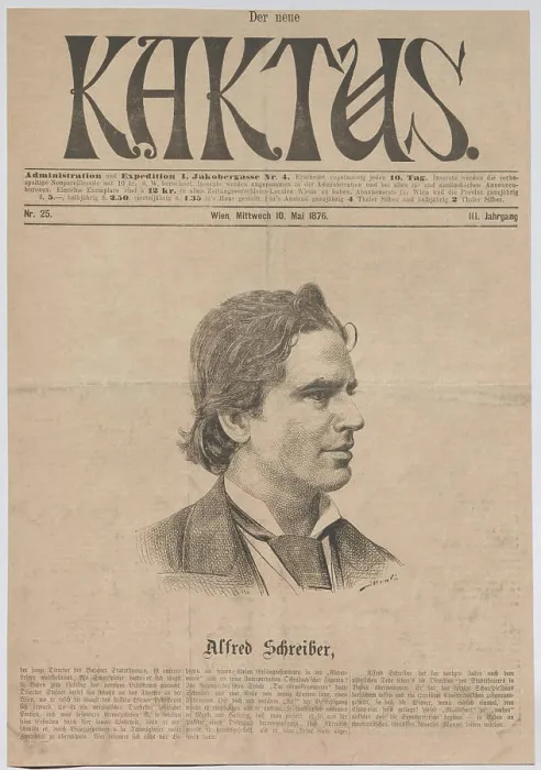 Framed Print : Alfred Schreiber, Alfred Schreiber, actor and director of the Baden City Theater from The New Cactus, Unknown Framed Print : Alfred Schreiber, Alfred Schreiber, actor and director of the Baden City Theater from The New Cactus, Unknown