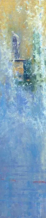 Framed Print : Alter Realist composition detail } of the Water Terrace at Blenheim Palace