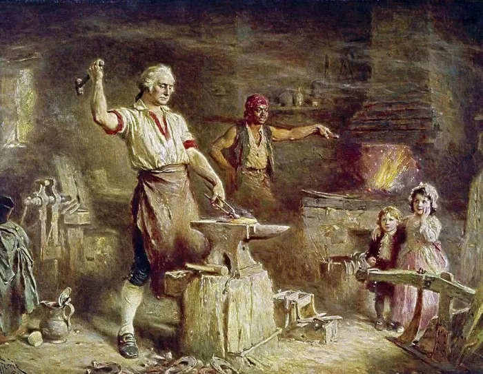 Framed Print : The American Cincinnatus, Jean Leon Gerome Ferris (1863-1930 American) Framed Print : The American Cincinnatus, Jean Leon Gerome Ferris (1863-1930 American)