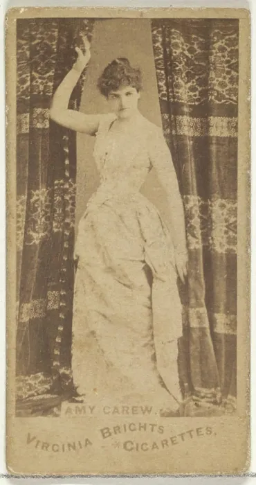 Framed Print : Amy Carew, from the Actors and Actresses series (N45) Framed Print : Amy Carew, from the Actors and Actresses series (N45)