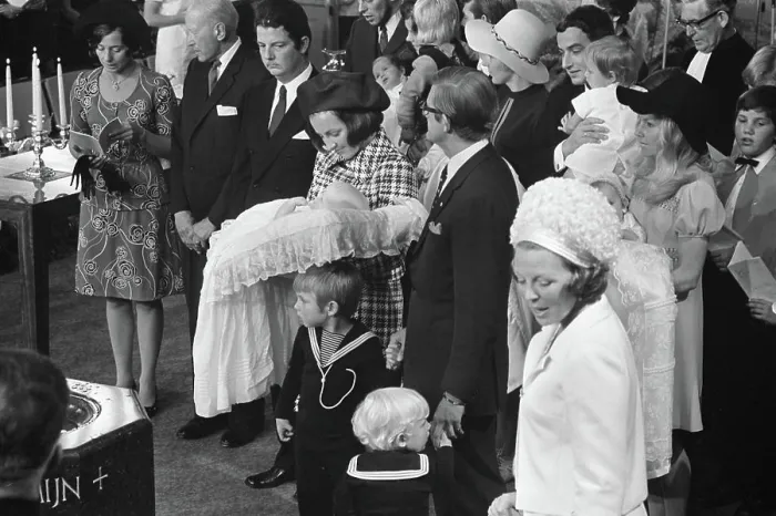 Framed Print : Anefo photo collection. Baptism Prince Pieter Christiaan in Apeldoorn. September 3, 1972. Apeldoorn, Gelderland Framed Print : Anefo photo collection. Baptism Prince Pieter Christiaan in Apeldoorn. September 3, 1972. Apeldoorn, Gelderland