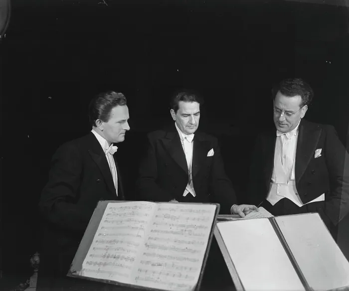 Framed Print : Anefo photo collection. Concertgebouw orchestra. February 6, 1946 Framed Print : Anefo photo collection. Concertgebouw orchestra. February 6, 1946