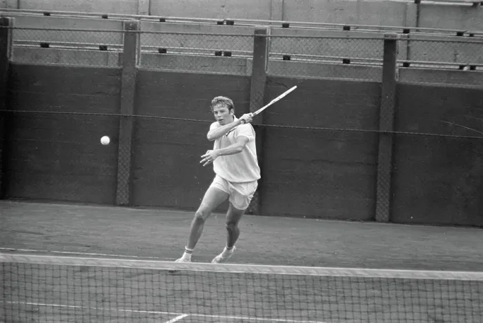 Framed Print : Anefo photo collection. Dutch Tennis Championships 1968