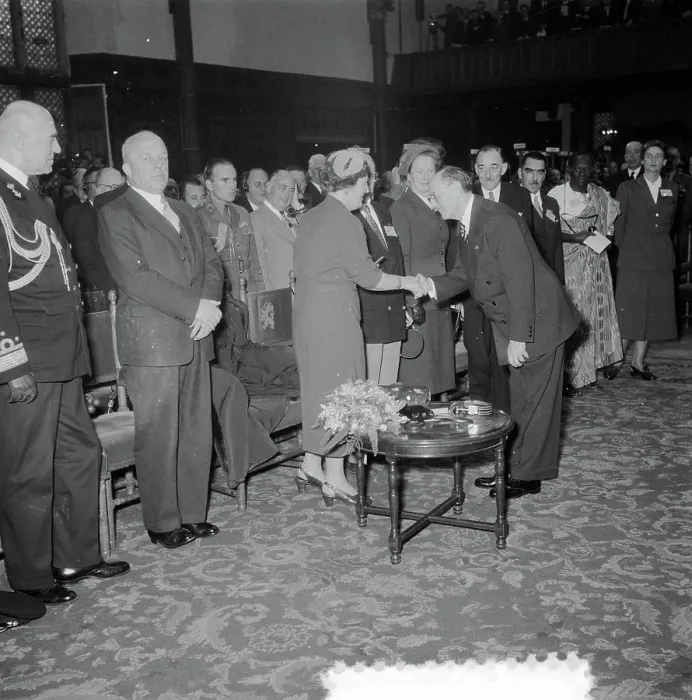 Framed Print : Anefo photo collection. Fourth general assembly of 'The World Veterans Federation' in the Ridderzaal The Hague