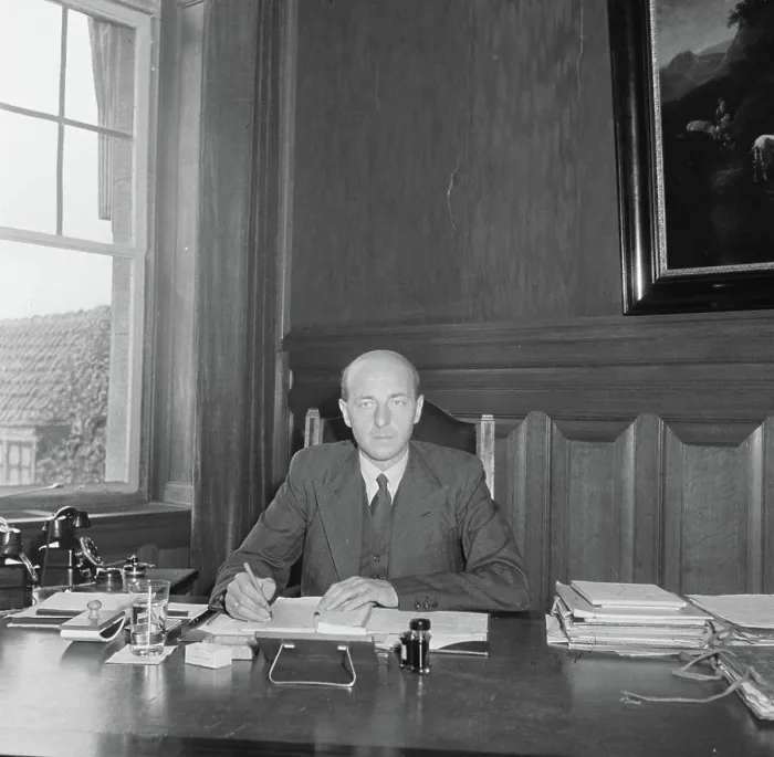 Framed Print : Anefo photo collection. Minister Sicco Mansholt in his office at the Ministry of Agriculture Framed Print : Anefo photo collection. Minister Sicco Mansholt in his office at the Ministry of Agriculture