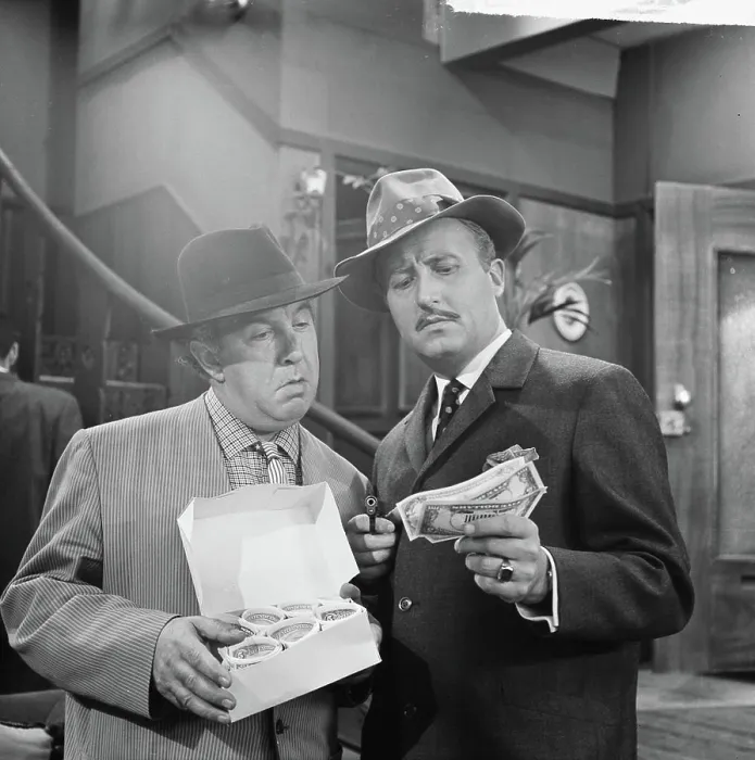 Framed Print : Anefo photo collection. Money to give KRO television. Lex Goudsmit and Henk Molenberg. October 3, 1963 Framed Print : Anefo photo collection. Money to give KRO television. Lex Goudsmit and Henk Molenberg. October 3, 1963