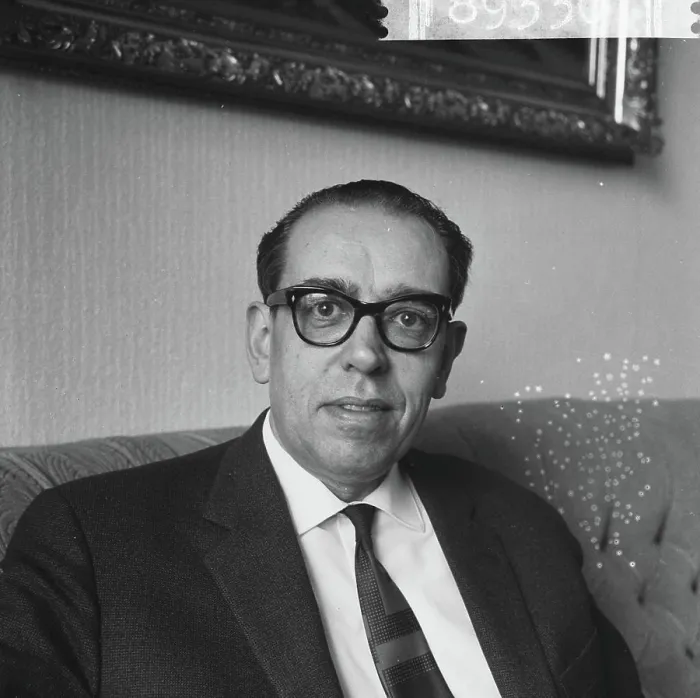 Framed Print : Anefo photo collection. Mr. A. Zeegers (chairman (DK)) (Kop), Order Elsevier. March 18, 1966 Framed Print : Anefo photo collection. Mr. A. Zeegers (chairman (DK)) (Kop), Order Elsevier. March 18, 1966