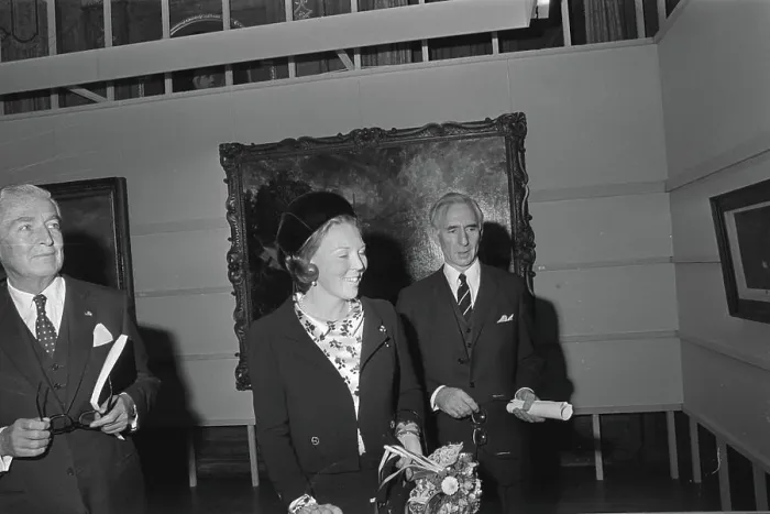 Framed Print : Anefo photo collection. Princess Beatrix upon preview of exhibition 'Shock of recognition' in Mauritshuis Framed Print : Anefo photo collection. Princess Beatrix upon preview of exhibition 'Shock of recognition' in Mauritshuis