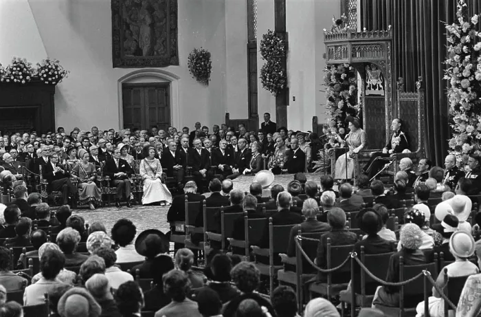 Framed Print : Anefo photo collection. Prinsjesdag 1970 Framed Print : Anefo photo collection. Prinsjesdag 1970