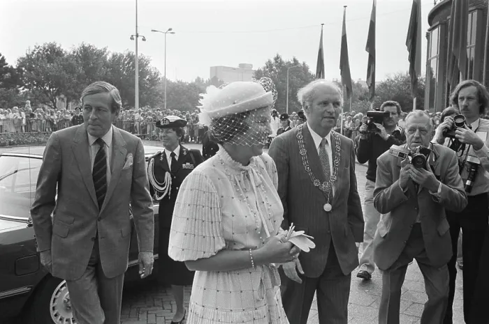 Framed Print : Anefo photo collection. Queen Beatrix lives in The Hague from today