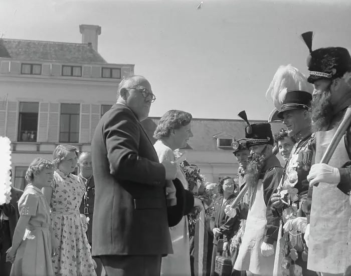 Framed Print : Anefo photo collection. Queen's Day 1952