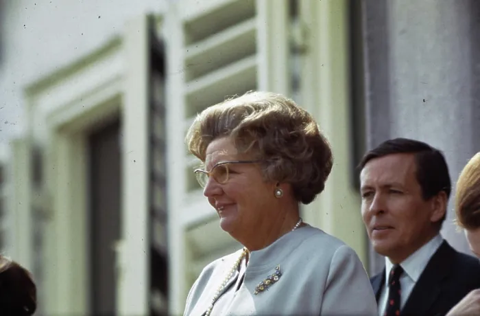 Framed Print : Anefo photo collection. Queen's Day 1969, Bordes Palace Soestdijk; Queen Juliana, head. April 30, 1969 Framed Print : Anefo photo collection. Queen's Day 1969, Bordes Palace Soestdijk; Queen Juliana, head. April 30, 1969