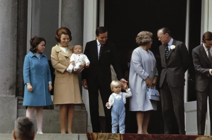 Framed Print : Anefo photo collection. Queen's Day 1969; Royal family Bordes, Palace Soestdijk. undated