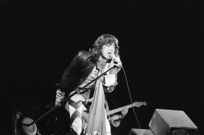 Framed Print : Anefo photo collection. Rolling Stones Concert in Zuiderpark in The Hague
