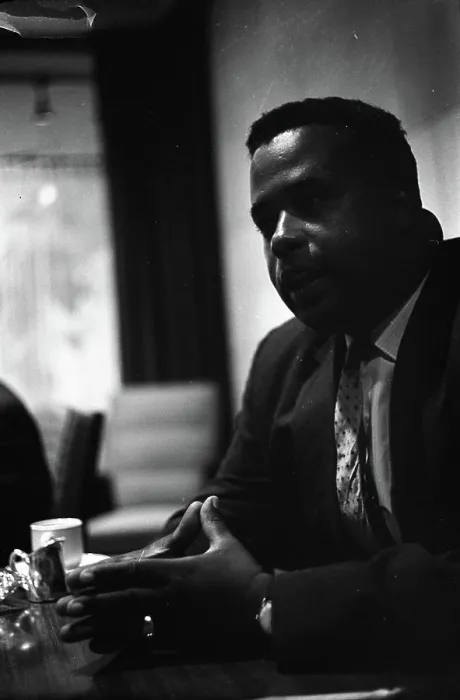 Framed Print : Anefo photo collection. Surinamese finance minister, Mr Sedny (Kop). October 30, 1962 Framed Print : Anefo photo collection. Surinamese finance minister, Mr Sedny (Kop). October 30, 1962