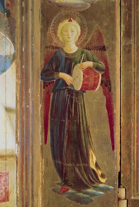 Framed Print : Two Angels-Detail I Fra Angelico (ca.1395-1455 Italian) Museo Di San Marco, Florence, Italy Framed Print : Two Angels-Detail I Fra Angelico (ca.1395-1455 Italian) Museo Di San Marco, Florence, Italy
