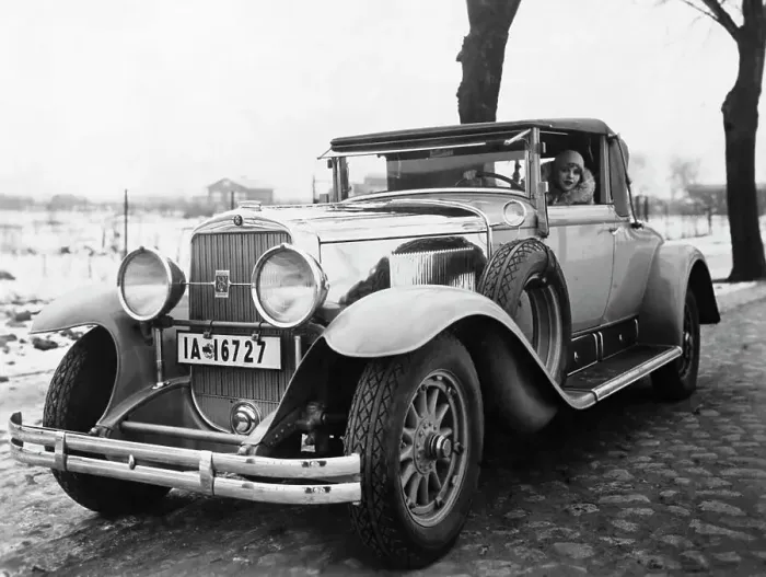 Framed Print : Anny Ondra (Czech Film Actress) in a Cadillac, c. 1928 Framed Print : Anny Ondra (Czech Film Actress) in a Cadillac, c. 1928